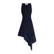 Lanvin Veckad klänning Blue, Dam