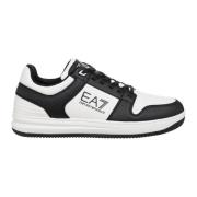 Emporio Armani EA7 Multifärgad Snörning Slasher Sneakers Black, Herr