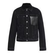 Lanvin Denimjacka Black, Herr