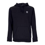 Adidas Svart Trefoil Hoodie Lätt Sweatshirt Black, Herr