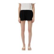 Emporio Armani Nitar Svarta Shorts Black, Dam