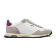 Hugo Boss Zayn Lowp Läder Textil Sneakers Multicolor, Herr