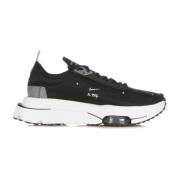 Nike Svart/Vit Låga Sneakers med Zoom Air Black, Herr