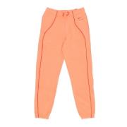 Nike Fleece Tracksuit Byxor Orange Joggers Orange, Dam