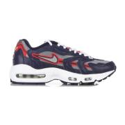 Nike Midnight Navy Low-Top Sneaker med Air Max Multicolor, Herr