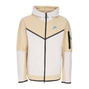 Nike Tech Fleece Huvtröja Med Dragkedja Beige, Herr