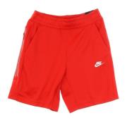 Nike Herr Sportkläder Stickade Shorts Röd/Vit Red, Herr