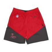 Nike Tampa Bay Buccaneers Basketball Shorts Red, Herr