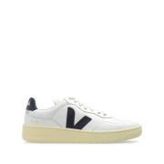 Veja Vita Läder Logotyp Sneakers White, Herr