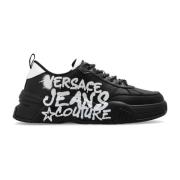 Versace Jeans Couture Sneakers med logotyp Black, Herr