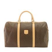 Celine Vintage Pre-owned Laeder handvskor Brown, Dam