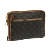 Louis Vuitton Vintage Pre-owned Canvas louis-vuitton-vskor Brown, Dam