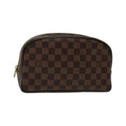 Louis Vuitton Vintage Pre-owned Canvas louis-vuitton-vskor Brown, Dam