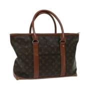 Louis Vuitton Vintage Pre-owned Canvas louis-vuitton-vskor Brown, Dam