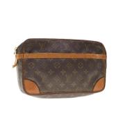 Louis Vuitton Vintage Pre-owned Canvas louis-vuitton-vskor Brown, Dam