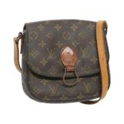 Louis Vuitton Vintage Pre-owned Canvas louis-vuitton-vskor Brown, Dam