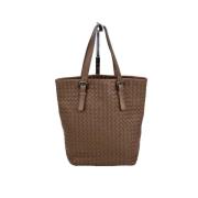 Bottega Veneta Vintage Pre-owned Laeder handvskor Brown, Dam