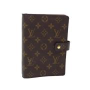 Louis Vuitton Vintage Pre-owned Belagd canvas hem-och-kontorstillbehr ...