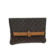 Louis Vuitton Vintage Pre-owned Canvas louis-vuitton-vskor Brown, Dam