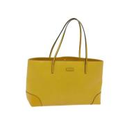 Gucci Vintage Pre-owned Laeder gucci-vskor Yellow, Dam