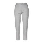 Dondup Slim Fit Randiga Byxor Gray, Dam