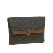 Louis Vuitton Vintage Pre-owned Canvas louis-vuitton-vskor Brown, Dam