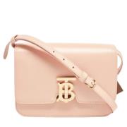 Burberry Vintage Pre-owned Laeder axelremsvskor Pink, Dam