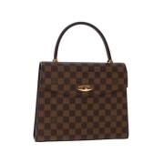 Louis Vuitton Vintage Pre-owned Canvas louis-vuitton-vskor Brown, Dam