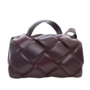 Bottega Veneta Vintage Pre-owned Laeder handvskor Red, Dam