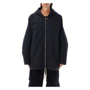 Rick Owens Hooded Peter Outerwear Black, Dam