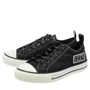 Valentino Vintage Pre-owned Mesh sneakers Black, Herr