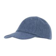 Armarium Denim Baseballkeps med Anpassat Spänne Blue, Dam