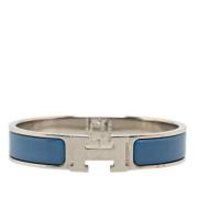 Hermès Vintage Pre-owned Metall armband Blue, Dam