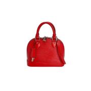 Louis Vuitton Vintage Pre-owned Laeder louis-vuitton-vskor Red, Dam