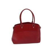 Louis Vuitton Vintage Pre-owned Laeder handvskor Red, Dam