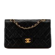 Chanel Vintage Pre-owned Laeder chanel-vskor Black, Dam