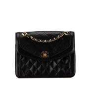 Chanel Vintage Pre-owned Laeder chanel-vskor Black, Dam