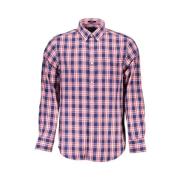 Gant Klassisk Blå Button-Down Skjorta Multicolor, Herr