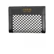 Guess Elegant Svart Plnbok med Kontrastdetaljer Black, Dam