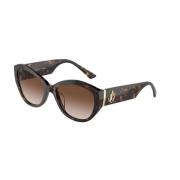 Jimmy Choo Stiliga solglasögon med bruna gradientglas Brown, Unisex