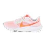 Nike Fluo Detaljer Air Zoom Pegasus 39 Sneakers Orange, Dam