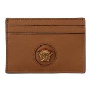 Versace Elegant Medusa Kalvläder Korthållare Plånbok Brown, Dam