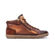 Pikolinos Stilren Läder Sneaker Boot - Brun Brown, Dam