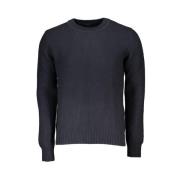 North Sails Blå Crewneck Tröja Blue, Herr