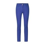 Luisa Cerano Slim-Fit Byxor Blue, Dam