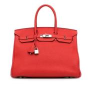 Hermès Vintage Pre-owned Laeder handvskor Red, Dam