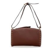 Fendi Vintage Pre-owned Laeder fendi-vskor Brown, Dam