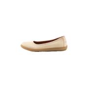 Nature Footwear Ballerina Nubuck Cream Bio Beige, Dam