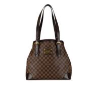 Louis Vuitton Vintage Pre-owned Canvas louis-vuitton-vskor Brown, Dam