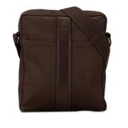 Hermès Vintage Pre-owned Canvas crossbodyvskor Brown, Dam